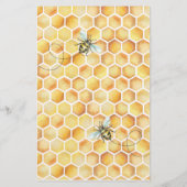 蜂蜜の小さな赤ちゃんシャワー動物の妊娠 (裏面)