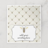 蜂蜜の巣柄 プレイスカード (外部開封)