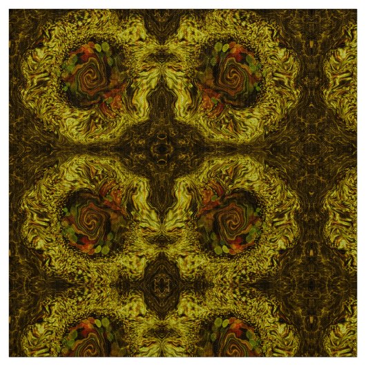 蜂蜜の抽象芸術 ファブリック (見本)