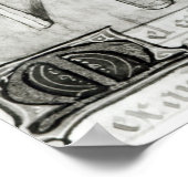 蜂蜜の採集 ポスター (角)