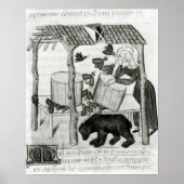 蜂蜜の採集 ポスター (正面)