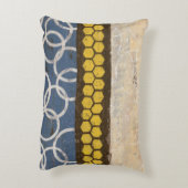 蜂蜜の櫛の抽象芸術I アクセントクッション (裏面(縦))