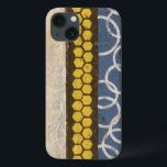 蜂蜜の櫛の抽象芸術I iPhone 13ケース<br><div class="desc">家のDécor</div>
