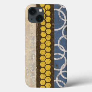 蜂蜜の櫛の抽象芸術I iPhone 13ケース