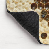 蜂蜜の櫛の蜂 マウスパッド (コーナー)