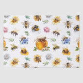 蜂蜜の水色 薄葉紙 (正面)