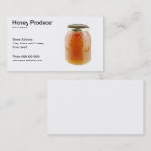 蜂蜜の生産者の名刺 名刺 (正面/裏面)