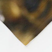 蜂蜜の蜂のフリースブランケット フリースブランケット (角)