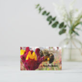 蜂蜜の蜂の名刺 名刺 (スタンド正面)