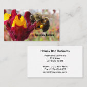 蜂蜜の蜂の名刺 名刺 (正面/裏面)