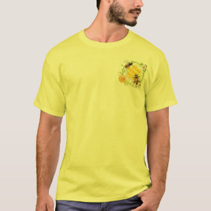 蜂蜜の蜂の蜂蜜の販売人の養蜂家のApiaristのカスタム Tシャツ