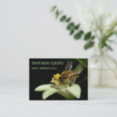 蜂蜜の蜂のApiaryの名刺 名刺 (スタンド正面)