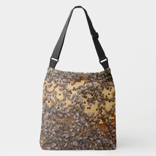 蜂蜜の蜂私のバッグ クロスボディバッグ (正面)