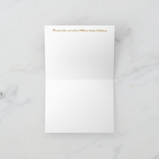 蜂蜜の蜂 カード (内部)