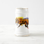 蜂蜜の蜂 ビールジョッキ (中央)