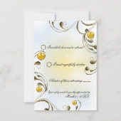 蜂蜜の蜂 出欠カード (正面)