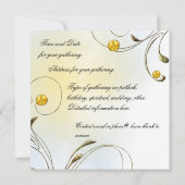 蜂蜜の蜂 招待状 (裏面)