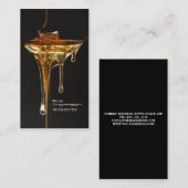 蜂蜜の販売人/養蜂家の蜂の甘い農場の農家 名刺 (正面/裏面)