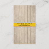 蜂蜜の販売人/養蜂家の蜂の農場の農家 名刺 (裏面)