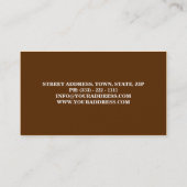 蜂蜜の販売人/養蜂家の蜂の農家の店の村 名刺 (裏面)