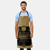 蜂蜜の販売者 エプロン (着用した状態)