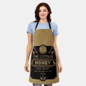 蜂蜜の販売者 エプロン (着用した状態)