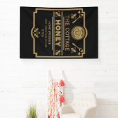 蜂蜜の販売者 横断幕 (インサイチュ)