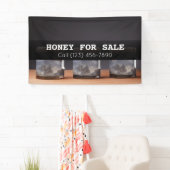 蜂蜜の販売Apicultureビジネスバナー 横断幕 (インサイチュ)