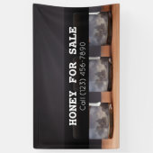 蜂蜜の販売Apicultureビジネスバナー 横断幕 (縦)