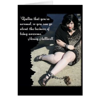 蜂蜜のHalliwellの素晴らしいカード