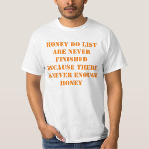 蜂蜜はリストします Tシャツ