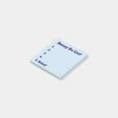 蜂蜜は付箋をリストします ポストイット (アングル)