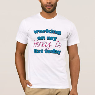 蜂蜜はTシャツをリストします Tシャツ
