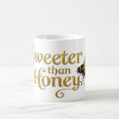 蜂蜜よりも優しい | ゴールデンヴィンテージ ハニーラバーティー コーヒーマグカップ (中央)
