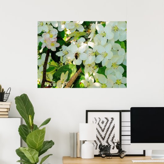 蜂蜜を作る ポスター (ホームオフィス)