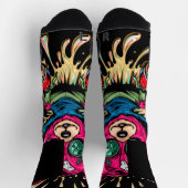 蜂蜜を吸う ソックス (上部)