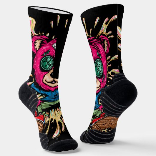 蜂蜜を吸う ソックス (傾斜あり)