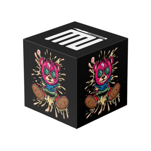 蜂蜜を吸う フォトキューブ (裏面アングル)