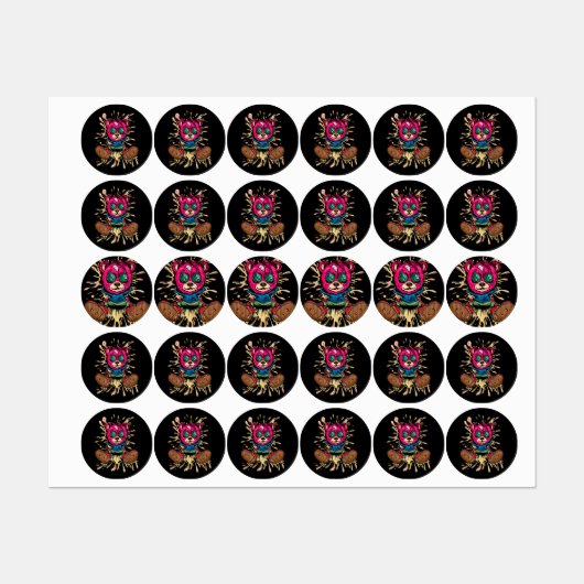 蜂蜜を吸う ラベル (シート)