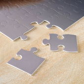 蜂蜜を愛する茶色のクマ食べの漫画 ジグソーパズル (側面)