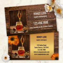 蜂蜜オーガニック養蜂名刺 名刺