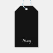 蜂蜜テーマ前向き語 ギフトタグ (裏面)