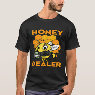 蜂蜜ディーラー養蜂家ハニービー Tシャツ