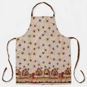 蜂蜜ハイブ、養蜂用養蜂具アダルトエプロン エプロン (正面)