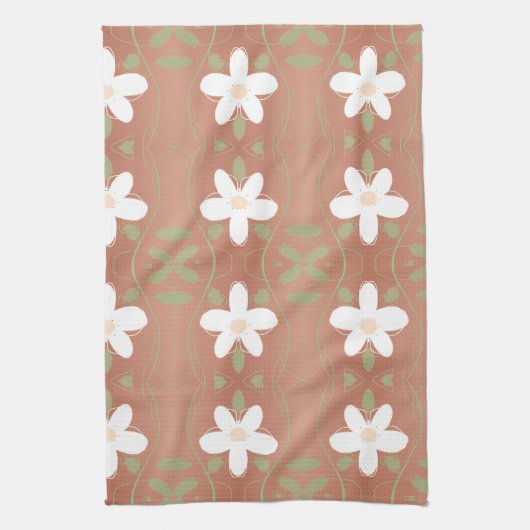 蜂蜜ファンシーの茶色の非常に茶のタオル キッチンタオル (縦)