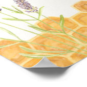 蜂蜜ベイビーシャワー歓迎ポスター ポスター (角)