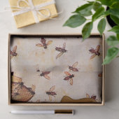 蜂蜜ミツバチの巣箱，養蜂，養蜂，養蜂家ワックスシール 薄葉紙 (ギフト)