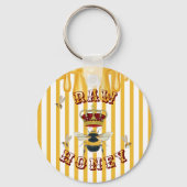 蜂蜜ラベル キーホルダー (裏面)