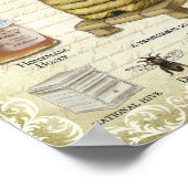 蜂蜜保蜂と一緒に ポスター (角)