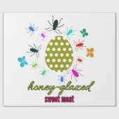 蜂蜜入りの甘い肉 ラッピングペーパー (フラット)